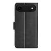 For iPhone 17 Air Case Calf Texture Leather Wallet Phone Cover