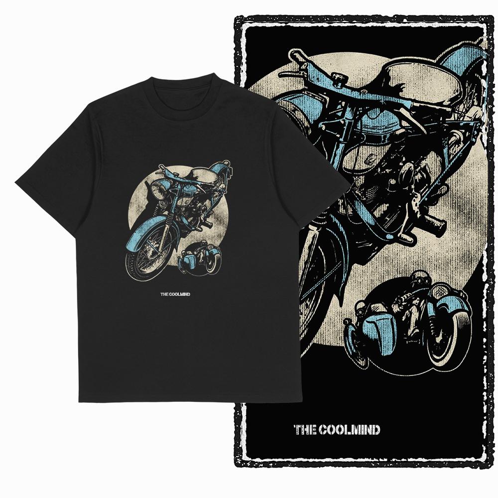 2025 Summer Classic Letter Pattern Printed Short-Sleeved Cotton Men's Loose Breathable Casual And Simple Round-Neck T-Shirt