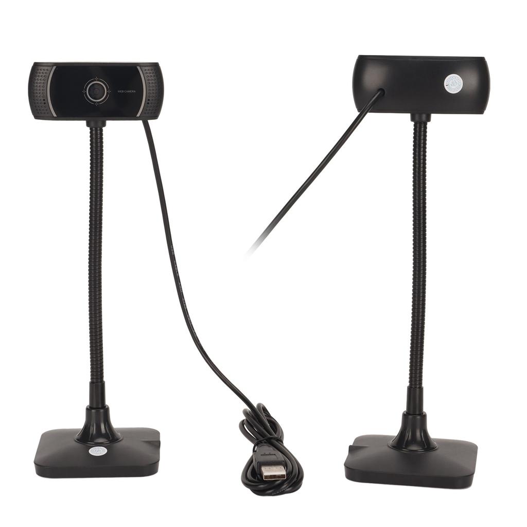 C185 HD Webcam Noise Reduction 60 Degree View 360 Degree Rotation 30 Fps Webcam for Video Live Streaming Conference