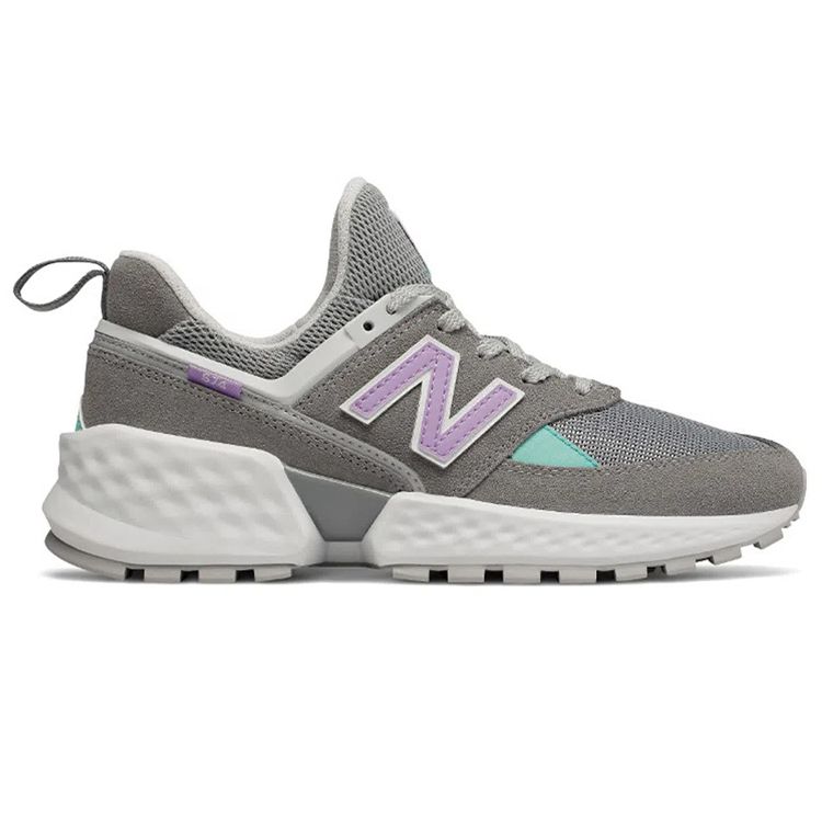 New Balance Nb 574 Sport Mesh Comfortable Versatile Low-Top Lifestyle Casual Shoes Women sneaker Gray WS574PRC