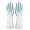 Reusable Household Cleaning Gloves with Extended Cuffs for Dishwashing Kitchen Bathroom Laundry and General Home Use Latex Free Design Comfortable Fit