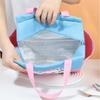 Portable Cartoon Lunch Bag Thermal Insulation Lunch Box Storage Handbag Multifunctional Kid School Cooler Bag Picnic Food Pouch