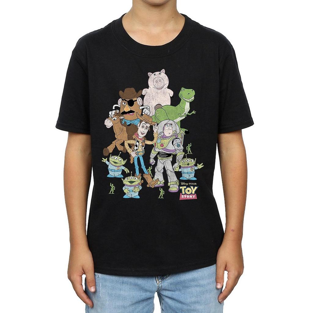 Toy Story Jungen-Gruppen-Baumwoll-T-Shirt