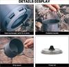 750ML Ultralight Pot Lightweight Outdoor High Efficiency Heat Exchanger Pot for Hiking Travel Camping