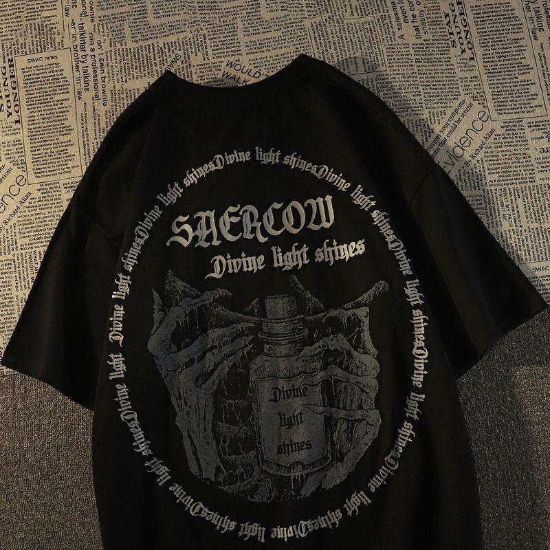 2025 New Street Hiphop Trend Fashion 100 Cotton Summer Cool Comfortable Versatile Soft Breathable Adult Mens Daily Use