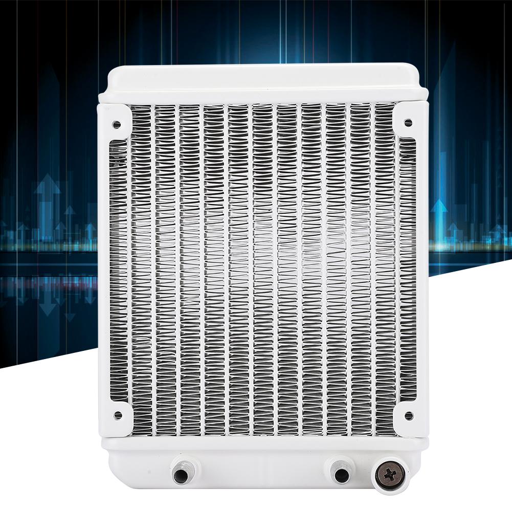 Professional PC Water Cooling Aluminum Radiator 12cm 4.7in Installation Position for Computer CPU Heat Sink