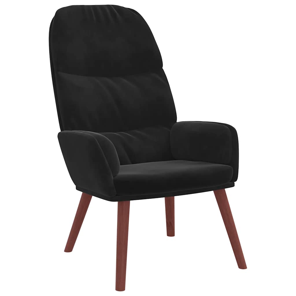 Relax Chair Black Velvet