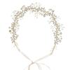 Gold/Silver Bridal Headband Pearl Rhinestone Headpiece Hair Accessories  Beach Hawaii