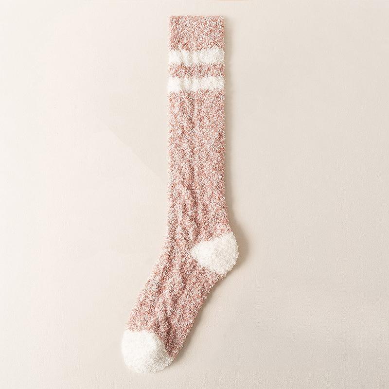 

Winter No Shedding of Hair Thickened Coral Fleece Socks Children s Long Socks Warm Leg Socks Home Maternity Socks 1 pair