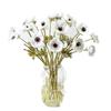 Artificial Real Touch Dandelion Bouquet Indoor Home Decoration (white - 10 Pieces)