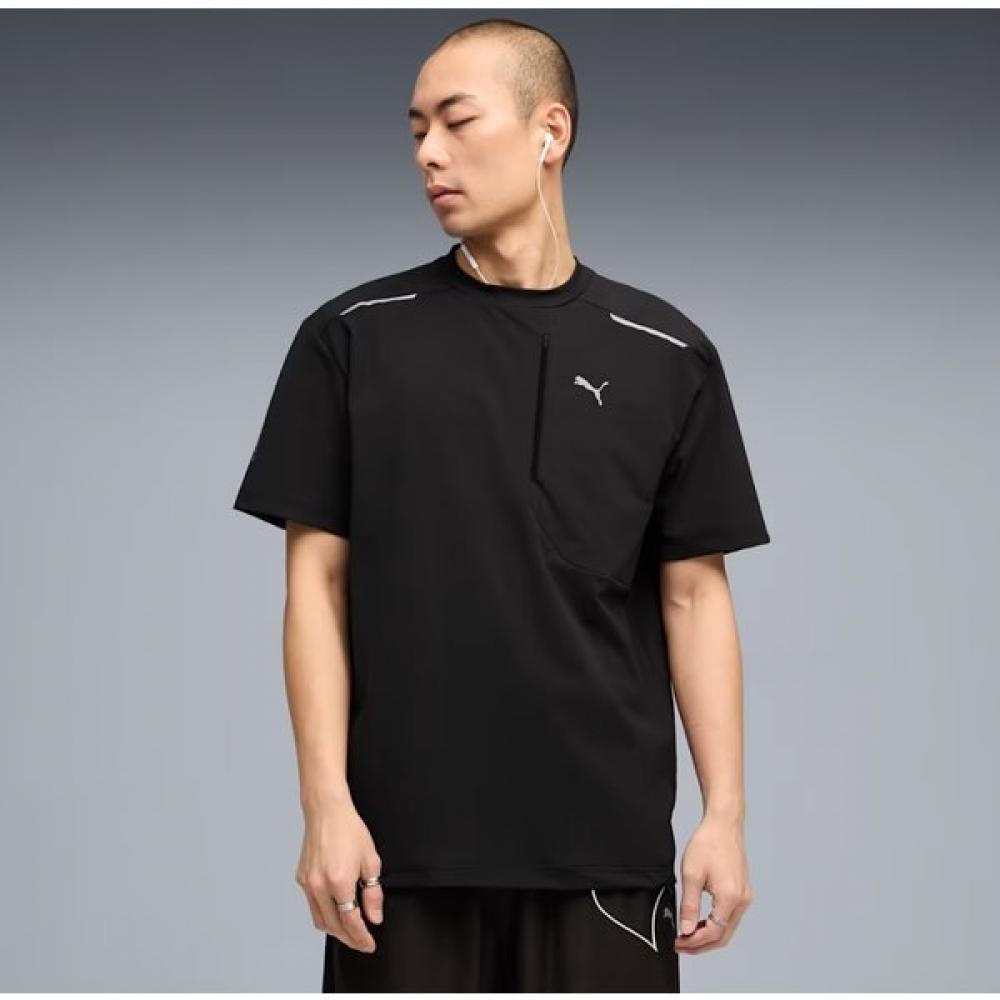 Puma Pumatech Relaxed Warp Knit Pocket Tee 636825 01 XXL