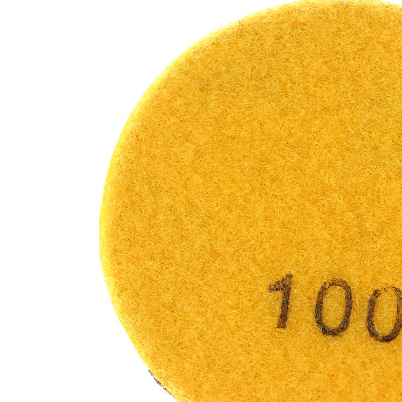 3 Inch 80Mm Diamond Thicker Resin Bond Floor Polishing Pad For Grinding Reing Marble Granite Stone Concrete Floor