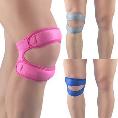 Protezione da corsa con cinturino rotuleo per sollievo dal dolore, supporto per ginocchiera regolabile da 1 pezzo