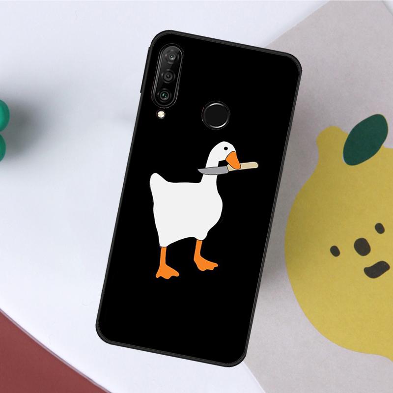 Cute Cartoon Duck For Huawei Nova 7i 8i 11i 12i 12s Y73 Y70 Y90 Y60 Y72 Y61 Y91 9 10 SE P40 Lite P30 Pro Case