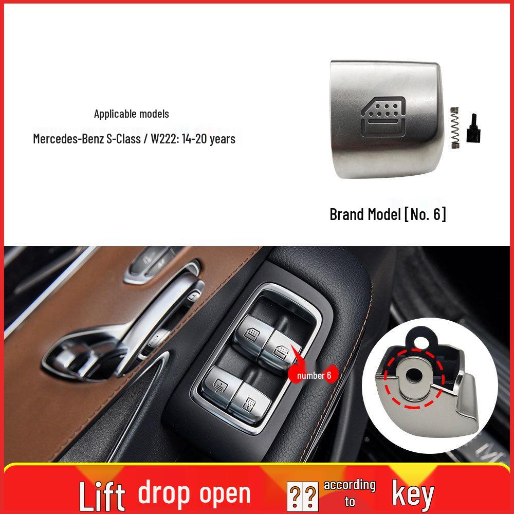 Rear Window Switch for Mercedes-Benz E-Class S-Class W213 W222