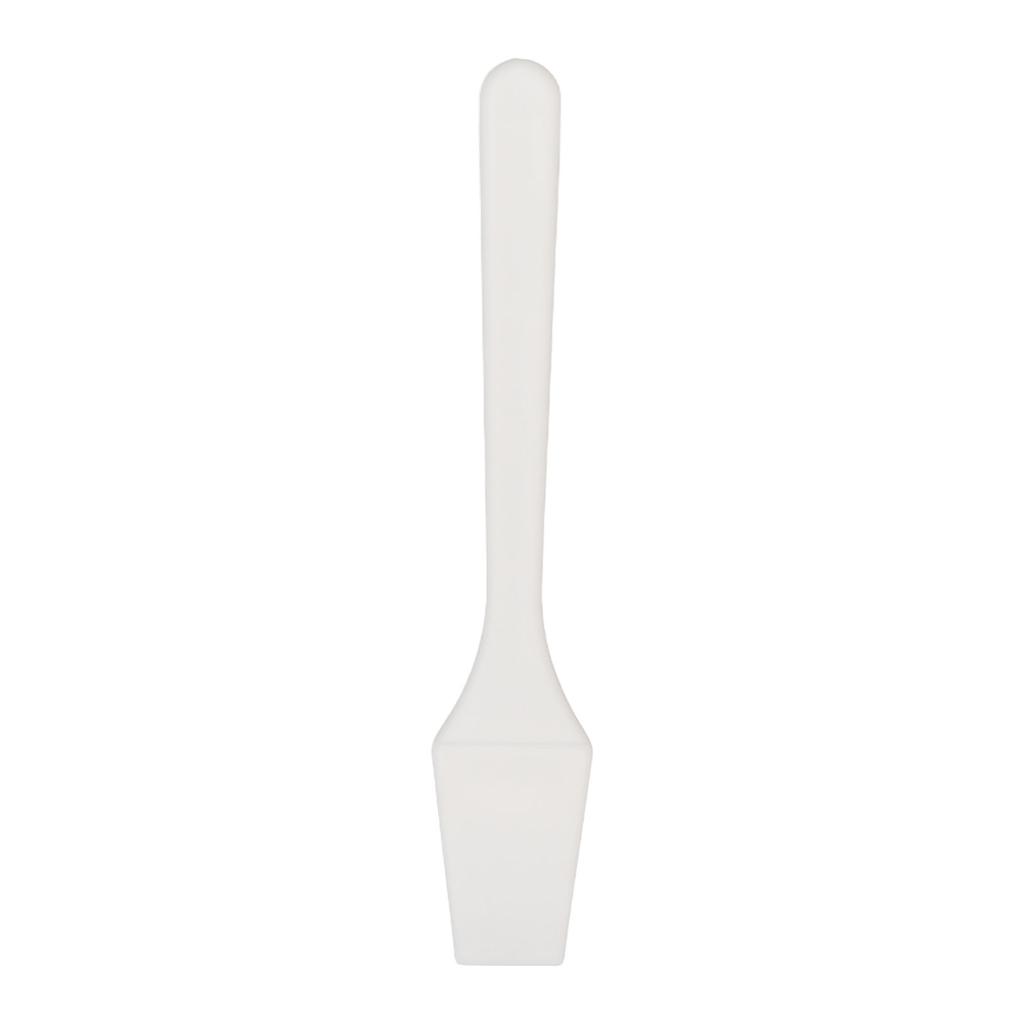 50pcs Cosmetic Spoon Massaging Reusable Cosmetic Spoon Spatula White for Cream Nail Glue White