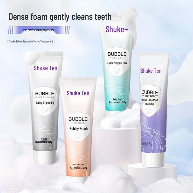 Shuke Foaming Deep Clean Whitening Toothpaste