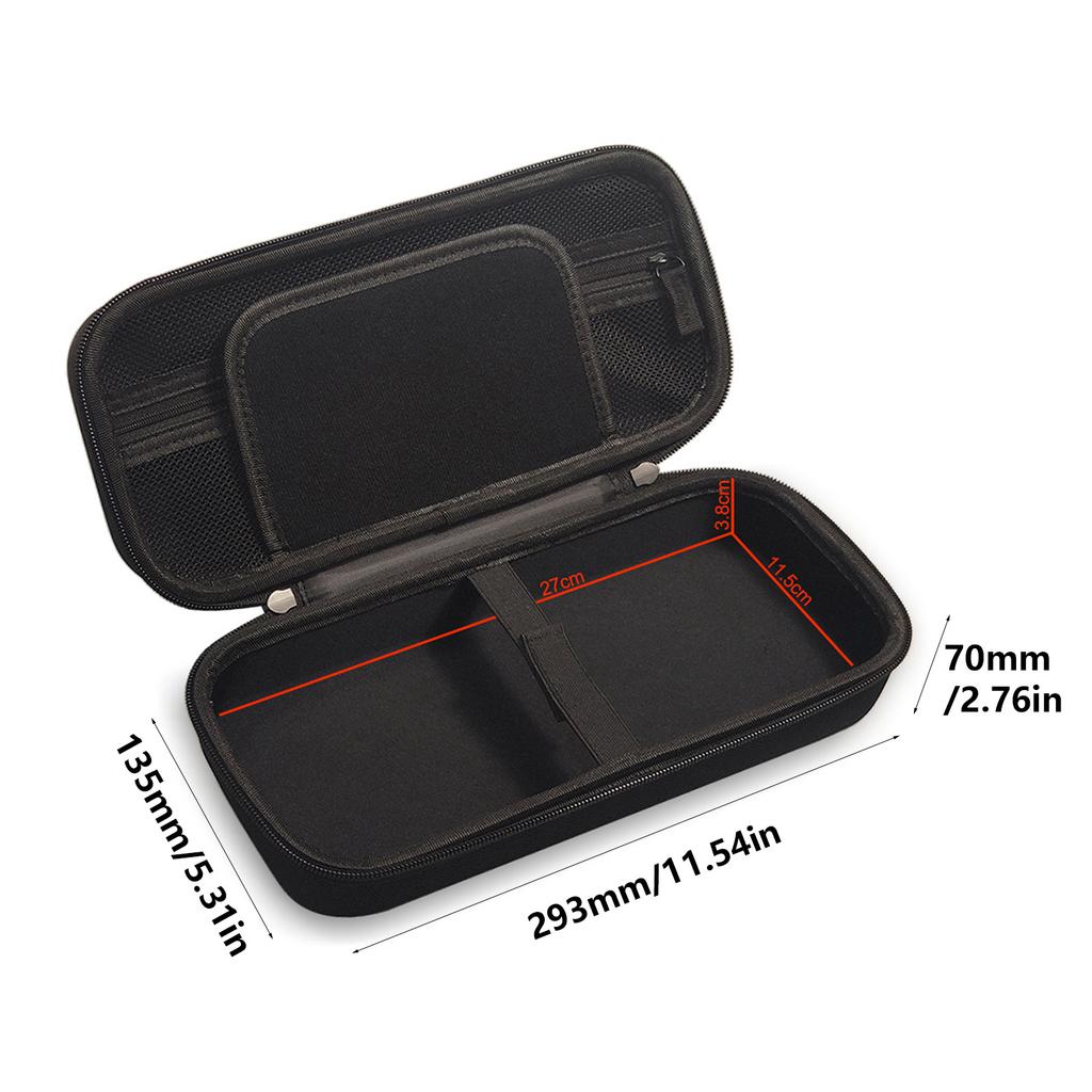 Bag with Pocket And Handle Handheld Console Carrying Case Scratchproof Shockproof Storage Box for MANGMI Pocket