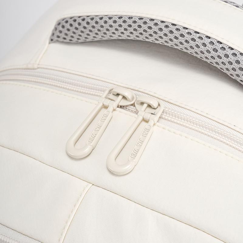 Middle School Student Schoolbag Color Block Women's Large Capacity Waterproof Lightweight Backpack