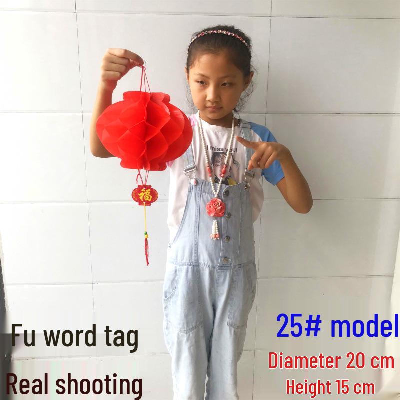 Red Lantern Ornaments for Weddings, New Year, Indoor Decor & Mall Displays