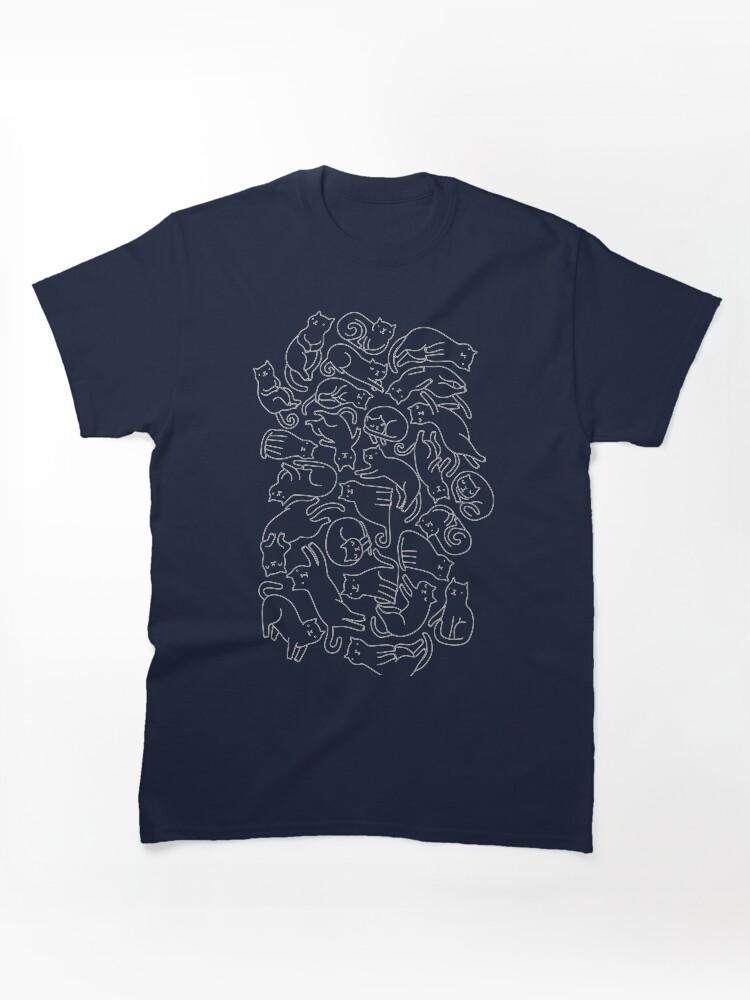 A Gathering of Cats Black cats Classic Unisex T-Shirt