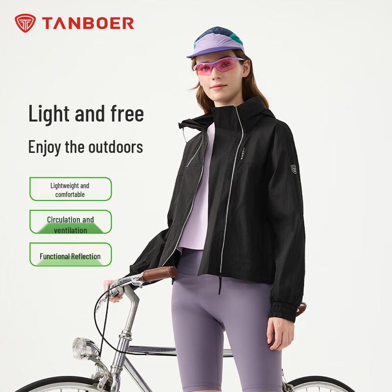 

Женская легкая куртка с капюшоном для активного отдыха XL (175)