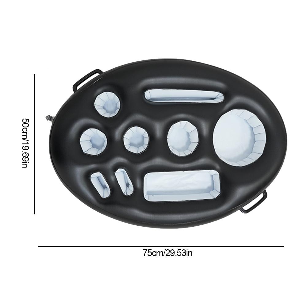 Inflatable Drinks Holder Drinks Cooler Tray Drinks Tray Floats for Pools Hot Tub Pool Beer PVC Floating Cup Holder Drinks Holder