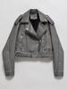 Primavera Outono Mulheres Soltas Zíper com Cinto Retro Faux Couro Jaqueta Curta Streetwear Feminino Chique Vintage Casaco Outwear