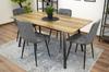 KARA Chair - Dark Gray Velvet X 2