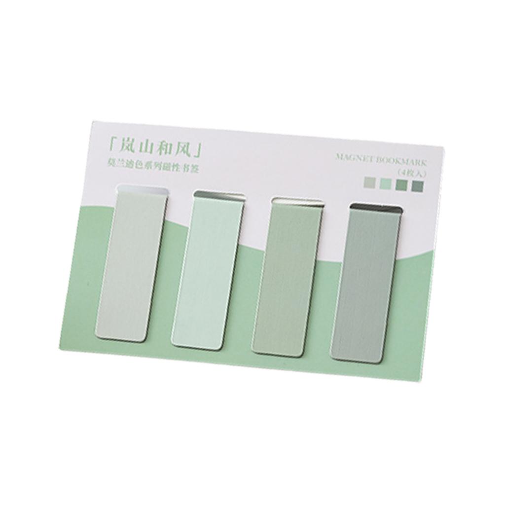 4 Stück Magnetische Lesezeichen Buchseitenhalter Magnetischer Buchseitenclip für Lehrer Schüler Buchliebhaber Erwachsener Kind Lesehilfe