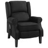 Reclining Massage Armchair With Remote Control 78x83x101cm Black