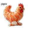 Decorative Accent for Chair Chicken-Shaped Plush Pillow, Cute Rooster Hen Stuffed Animal, Cuddly Cat Rustic Country Style Decor Dog Cushion Farmhouse