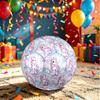 1pc Magical Unicorn Garden Theme Soccer Ball Football, Size 5, Lightweight PVC, Outdoor Training Soccer Ball,Gift J61415