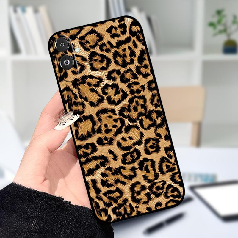 For Samsung F14 M14 5G Soft Case Fashion Printing Black Silicone TPU Phone Cover For Samsung Galaxy A14 4G 5G Shockproof Cases