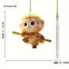 Double-Sided HD Acrylic Monkey Wukong Hoop Car Pendant & Christmas Ornament