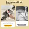 Pet Grooming Comb Self-Cleaning Dog Deshedding Brush Gentle Undercoat Rake for Detangling Dematting Long Matted Fur On Cats And Dogs