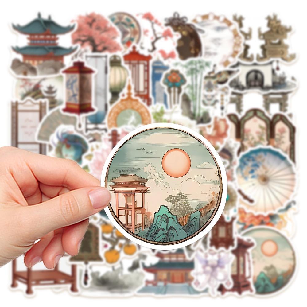 50diy Waterproof Stickers For Adding A Touch Of Vintage Charm To Your Gadgets