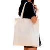 In-Stock Custom DIY Canvas Tote Bag - Plain Shoulder Bag for Shopping & Promotions