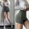 High Waist Hip Lift No Embarrassment Aerobics Belly Contracting Yoga Shorts