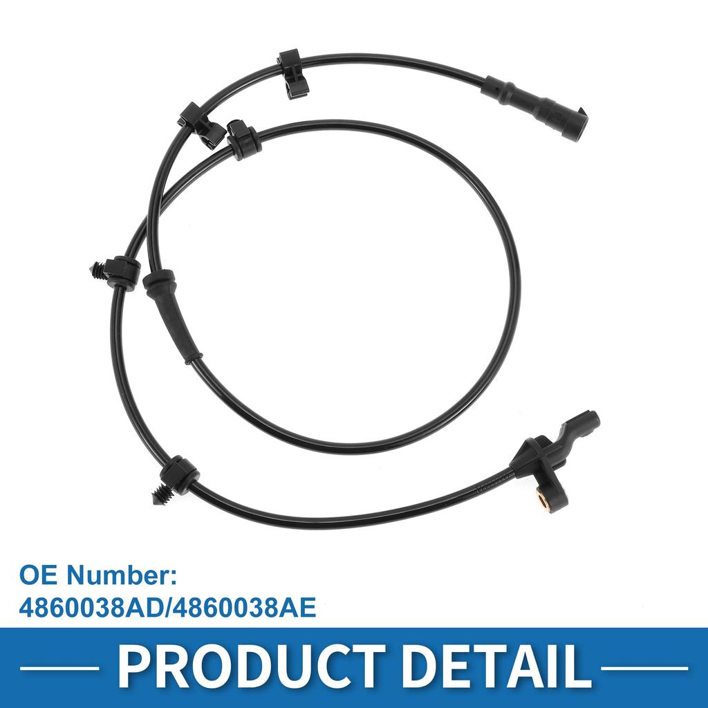 ABSOPRO ABS Wheel Speed Sensor for Chrysler PT Cruiser 2004-2010 #: 4860038AD ABS Sensor, Anti-Lock Brake System Sensor