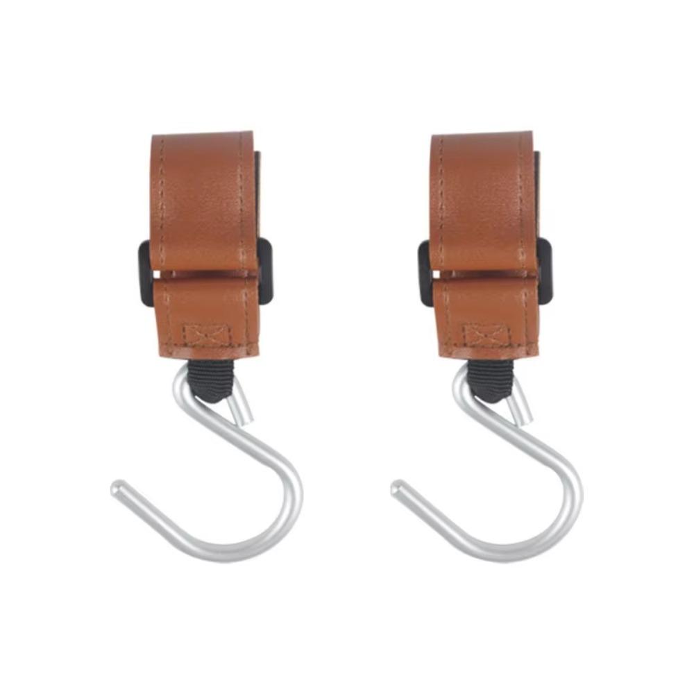 

Solid Color Hanging Hook S Shape Stroller Accessories Multifunctional Baby Stroller Hooks Cart