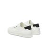 Men's Calvin Klein Low Top Lace Up Knit Sneakers Hm0hm01726 White