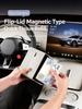 For Xiaomi YU7 Car Tissue Box Firm Magnetic Screen Behind the Scenes Tissue Pack Leather Car interior Accessories