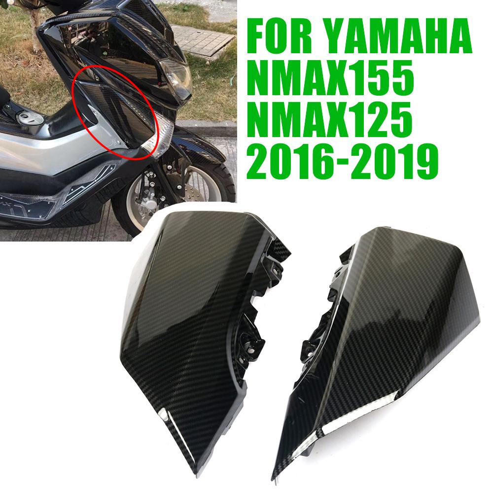 Motorcycle Small Front Side Cover Baffle Decorative Guard Cap Shell For Yamaha NMAX155 NMAX 155 N MAX 125 NMAX125 2016 - 2019