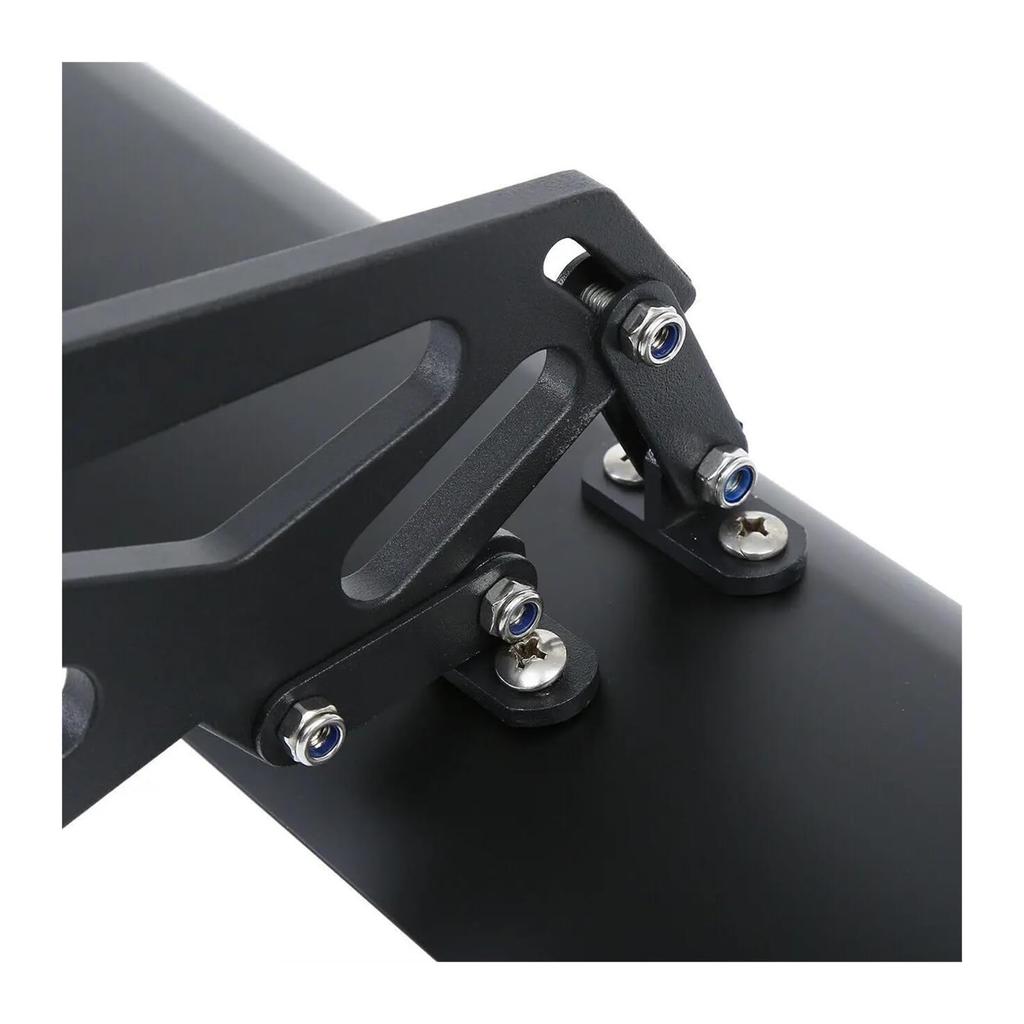 Trunk Rear Spoiler 43"/53" Car Spoiler Universal GT Aluminum Rear Trunk Wing Lacing Spoiler for Suzuki (1-Silver 110cm)