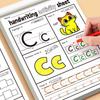 English Alphabet Tracing and Coloring Book for Ages 3-6: Uppercase & Lowercase Letters Practice for Grip Control and Recognition