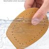 Super Soft Latex Microfiber Leather Heel Grips For Shoes Antislip Design Breathable Cushioning Comfort Insoles Pads