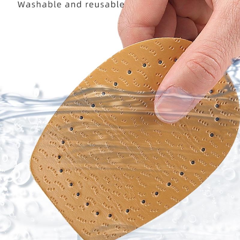 Super Soft Latex Microfiber Leather Heel Grips For Shoes Antislip Design Breathable Cushioning Comfort Insoles Pads