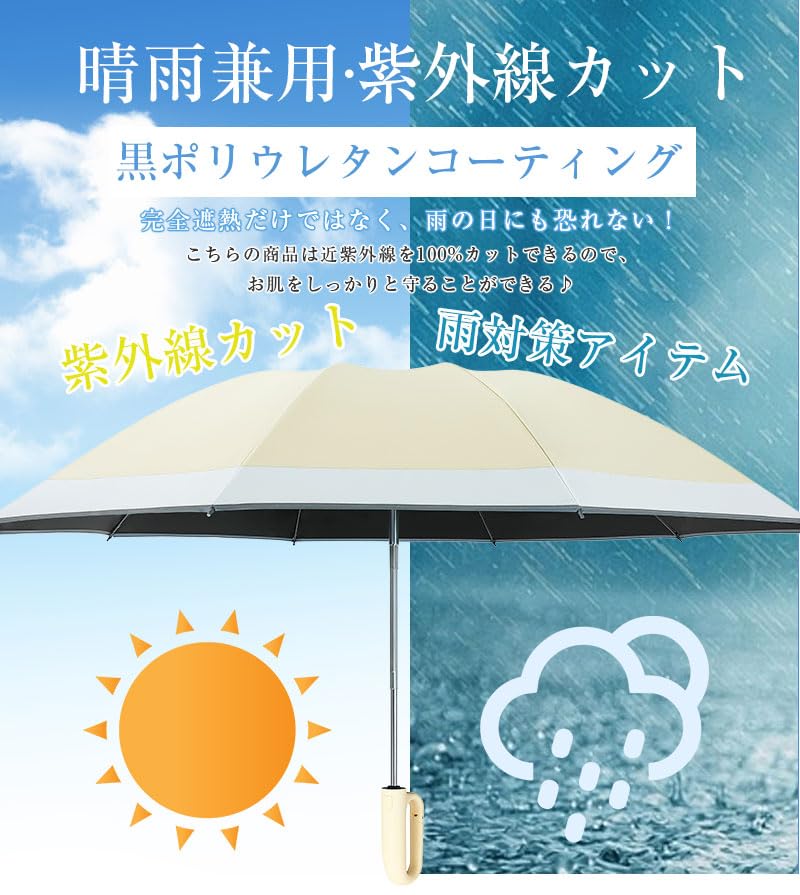 VERILADY Reverse Folding Automatic Suitable for Sun and Super UV UPF UV Reverse 10 Reflective Suitable for Heavy Rainy and Unisex Umbrella,