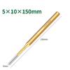1pcs New 2/3/4/5/6/8/10mm Brass Punch Remover Heavy Duty Chisel Roll Pin PunchTool 150mm For Machinery Maintenance Cone Punch